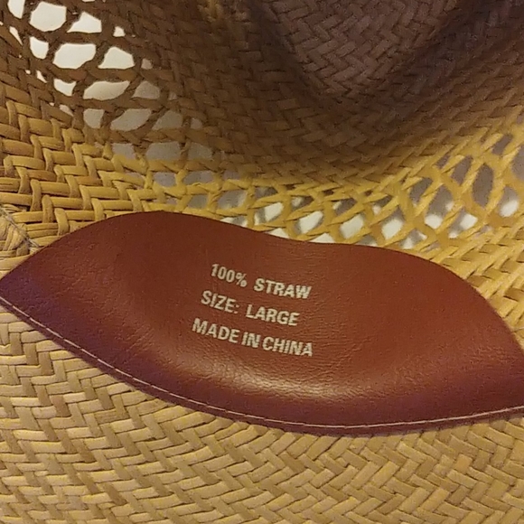 2 mens straw hats - Picture 4 of 4